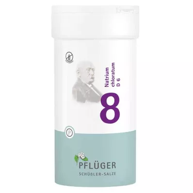 BIOCHEMIE Pflüger 8 Natrium chloratum D 6 comprimidos, 400 unid