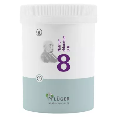 BIOCHEMIE Pflüger 8 Natrium chloratum D 6 comprimidos, 1000 unidades BIOCHEMIE Pflüger 8 Natrium chloratum D 6 comprimidos, 1000 unidades