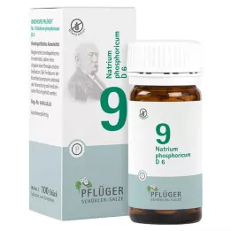 BIOCHEMIE Pflüger 9 Natrium phosphoricum D 6 comprimidos, 100 unid