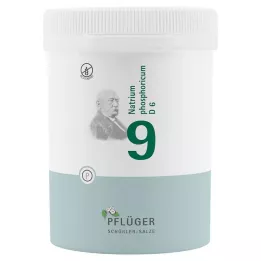 BIOCHEMIE Pflüger 9 Natrium phosphoricum D 6 comprimidos, 1000 unid