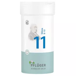 BIOCHEMIE Pflüger 11 Silicea D 12 Comprimidos, 400 Cápsulas
