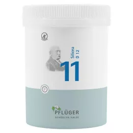 BIOCHEMIE Pflüger 11 Silicea D 12 Comprimidos, 1000 Cápsulas