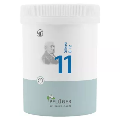 BIOCHEMIE Pflüger 11 Silicea D 12 Comprimidos, 1000 Cápsulas BIOCHEMIE Pflüger 11 Silicea D 12 Comprimidos, 1000 Cápsulas