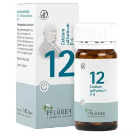 BIOCHEMIE Pflüger 12 Calcium sulphuricum D 6 comprimidos, 100 unid