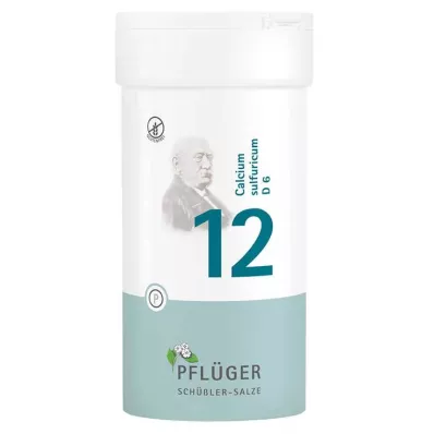 BIOCHEMIE Pflüger 12 Calcium sulphuricum D 6 comprimidos, 400 unid