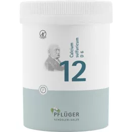 BIOCHEMIE Pflüger 12 Calcium sulphuricum D 6 comprimidos, 1000 unid