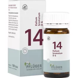 BIOCHEMIE Pflüger 14 Potassium bromatum D 6 Tablets, 100 Capsules