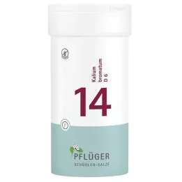BIOCHEMIE Pflüger 14 Potassium bromatum D 6 Tablets, 400 Capsules
