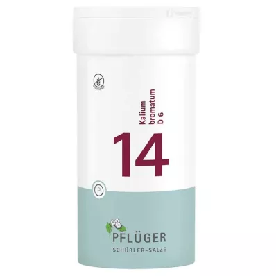 BIOCHEMIE Pflüger 14 Potassium bromatum D 6 Tablets, 400 Capsules BIOCHEMIE Pflüger 14 Potassium bromatum D 6 Tablets, 400 Capsules