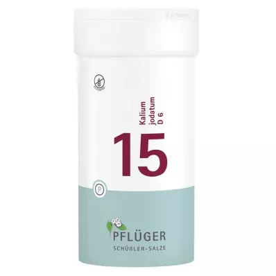 BIOCHEMIE Pflüger 15 Potassium iodatum D 6 Tablets, 400 Capsules BIOCHEMIE Pflüger 15 Potassium iodatum D 6 Tablets, 400 Capsules