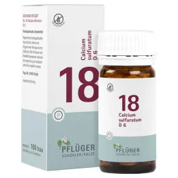 BIOCHEMIE Pflüger 18 Calcium sulphuratum D 6 comprimidos, 100 unid