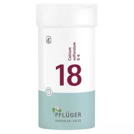 BIOCHEMIE Pflüger 18 Calcium sulphuratum D 6 comprimidos, 400 unid