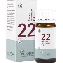 BIOCHEMIE Pflüger 22 Calcium carbonicum D 6 comprimidos, 100 unid