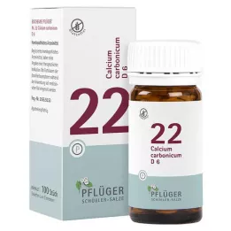 BIOCHEMIE Pflüger 22 Calcium carbonicum D 6 comprimidos, 100 unid