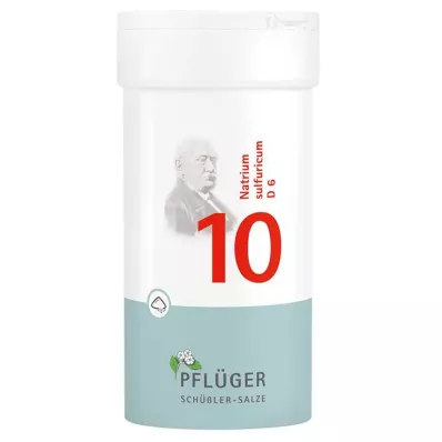 BIOCHEMIE Pflüger 10 Natrium sulfuricum D 6 pó, 100 g BIOCHEMIE Pflüger 10 Natrium sulfuricum D 6 pó, 100 g