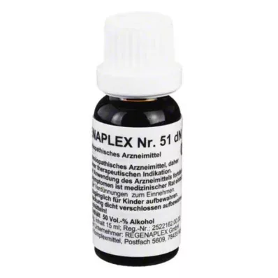 REGENAPLEX N.º 51 dN gotas, 15 ml REGENAPLEX N.º 51 dN gotas, 15 ml