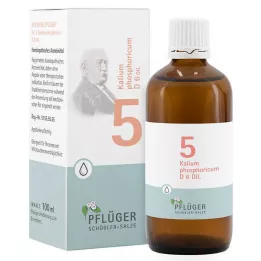 BIOCHEMIE Pflüger 5 Potassium phosphoricum D 6 gota a gota, 100 ml