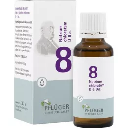 BIOCHEMIE Pflüger 8 Natrium chloratum D 6 gotas, 30 ml