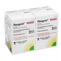 PANGROL 10.000 Cápsulas duras com revestimento entérico, 200 pcs