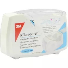 MICROPORE Remendo de velo 1,25 cmx5 w.Abr.1530NP-0SD, 1 unid