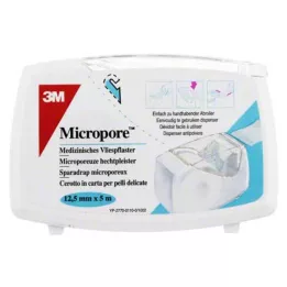 MICROPORE Remendo de velo 1,25 cmx5 w.Abr.1530NP-0SD, 1 unid