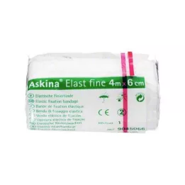 ASKINA Ligadura Elast Fine 6 cmx4 m embrulhada em celofane, 1 pc