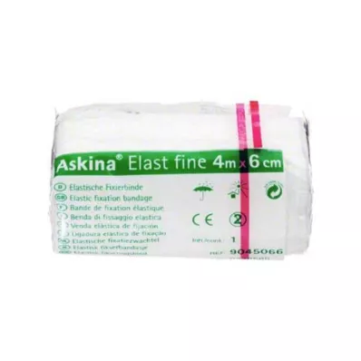 ASKINA Ligadura Elast Fine 6 cmx4 m embrulhada em celofane, 1 pc ASKINA Ligadura Elast Fine 6 cmx4 m embrulhada em celofane, 1 pc
