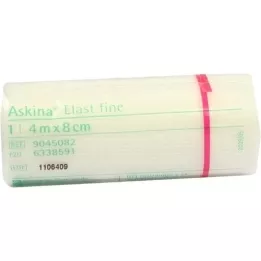 ASKINA Ligadura Elast Fine 8 cmx4 m embrulhada em celofane, 1 pc