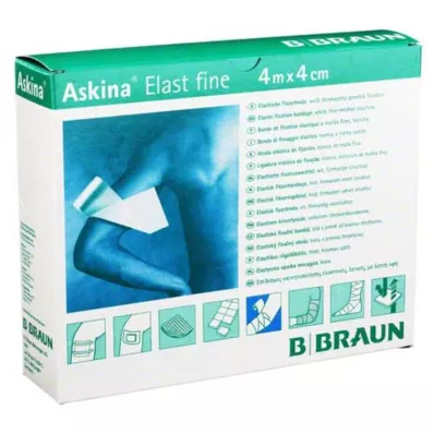 ASKINA Ligadura Elast Fine 4 cmx4 m solta, 20 unidades ASKINA Ligadura Elast Fine 4 cmx4 m solta, 20 unidades