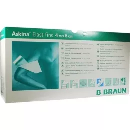 ASKINA Ligadura Elast Fine 6 cmx4 m solta, 100 unidades