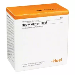 HEPAR COMP.Ampolas de calcanhar, 100 pcs