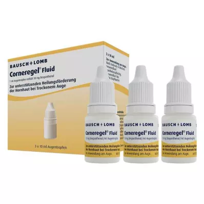 CORNEREGEL Colírio fluido, 3X10 ml CORNEREGEL Colírio fluido, 3X10 ml