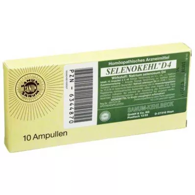 Ampolas de injeção Selenokehl, 10x2 ml