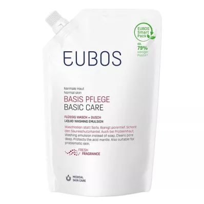 EUBOS FLÜSSIG recarga vermelha com aroma fresco, 400 ml