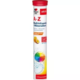 DOPPELHERZ A-Z Multivitamin+Mineral Effervescent Tablets, 15 unid