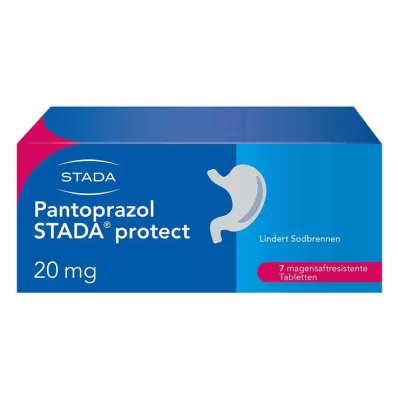 PANTOPRAZOL STADA Proteger 20 mg comprimidos com revestimento entérico, 7 unidades PANTOPRAZOL STADA Proteger 20 mg comprimidos com revestimento entérico, 7 unidades