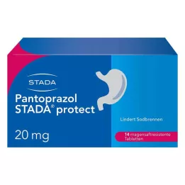 PANTOPRAZOL STADA Proteger 20 mg comprimidos com revestimento entérico, 14 unidades
