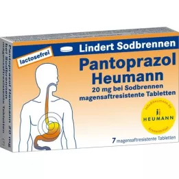 PANTOPRAZOL Heumann 20 mg para azia msr. comprimidos, 7 unid