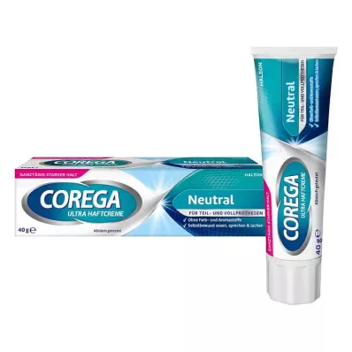 COREGA creme ultra adesivo sem sabor, 40 g