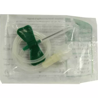 Acessórios para infusão Butterfly 21 G verde, 1 un Acessórios para infusão Butterfly 21 G verde, 1 un
