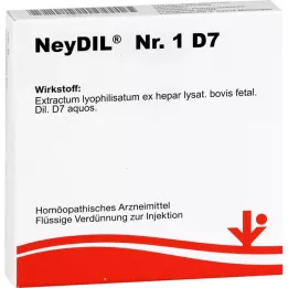 NEYDIL N.º 1 D 7 ampolas, 5X2 ml