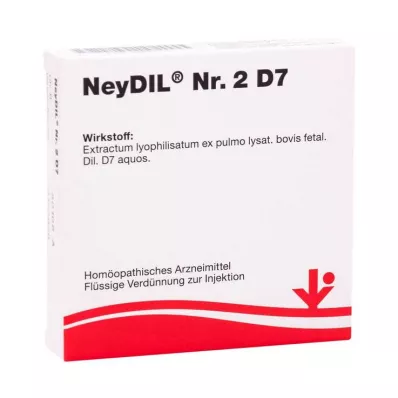 NEYDIL N.º 2 D 7 ampolas, 5X2 ml