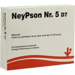 NEYPSON N.º 5 D 7 ampolas, 5X2 ml