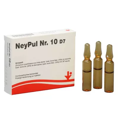Neypul No.10 D 7 ampolas, 5X2 ml
