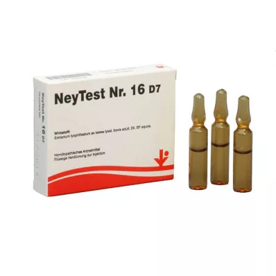 Neytest No.16 D 7 ampolas, 5X2 ml