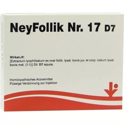 NEYFOLLIK N.º 17 D 7 ampolas, 5X2 ml