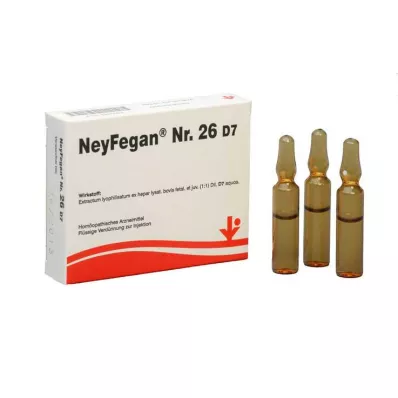 Neyfegan No.26 D 7 ampolas, 5X2 ml