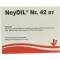 NEYDIL N.º 42 D 7 ampolas, 5X2 ml