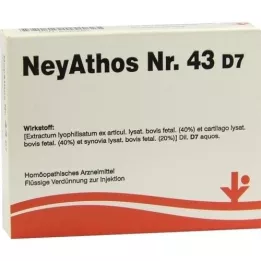 NEYATHOS N.º 43 D 7 ampolas, 5X2 ml
