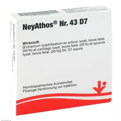 Neyathos No.43 D 7 ampolas, 5X2 ml